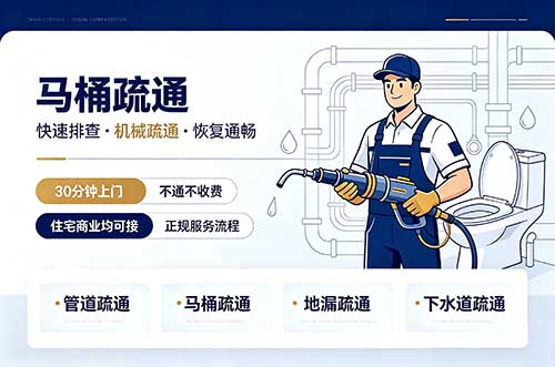天山马桶疏通