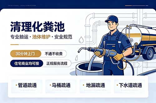 天山清理化粪池